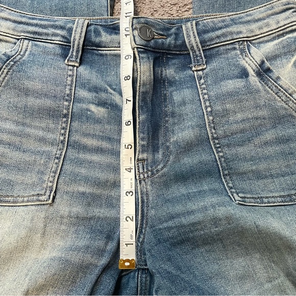 Kut from the Kloth Reese High Rise Ankle Straight Leg Women’s Size 6 Distressed - Picture 11 of 13